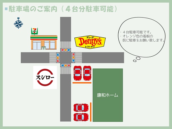 駐車場のご案内